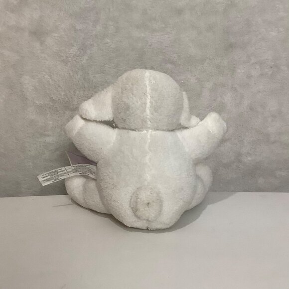 Mary Meyer Baby Lamb Plush Toy Cross Embroidery White 8"  Stuffed Animal - Picture 3 of 8